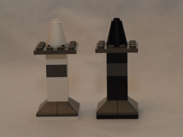 The LEGO chess set -- Two Bishops
