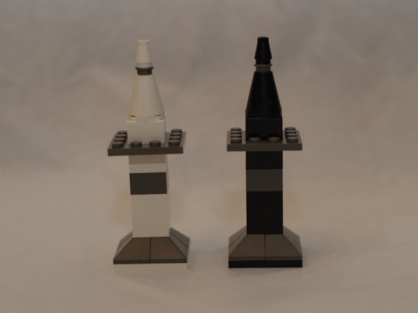 The LEGO chess set -- The Two Kings